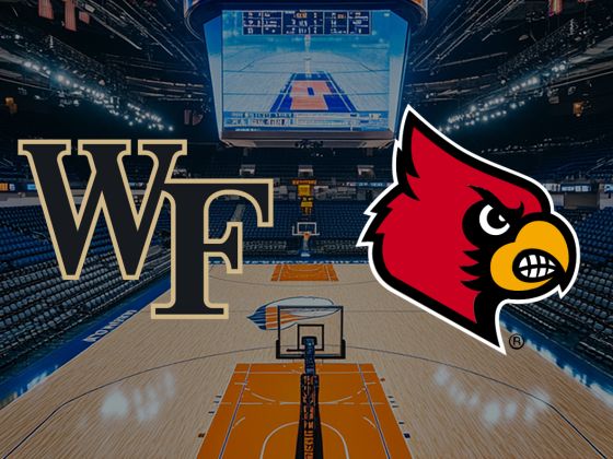 Wake Forest Demon Deacons at Louisville Cardinals Basketball